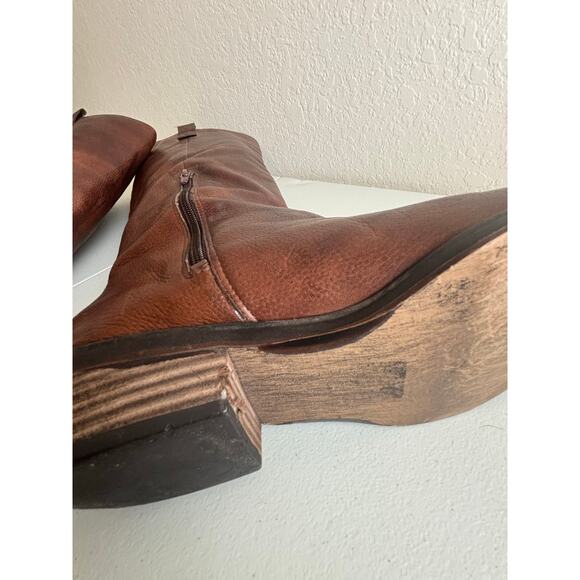 Arturo Chiang Knee High Riding Boots Size 9.5M - Picture 7 of 13